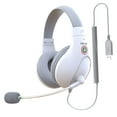 thumbnail image 1 of Esquirla Écouteurs pour Étudiants et Enfants avec Micophone Filaires sur l'Oreille Écouteurs Confortables pour A566H Blanc USB, 1 of 8
