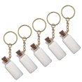 thumbnail image 5 of Mini Glass Containers With Cork Lids For DIY Projects And Home Decoration Clear Elegant Design 5Pcs, 5 of 5