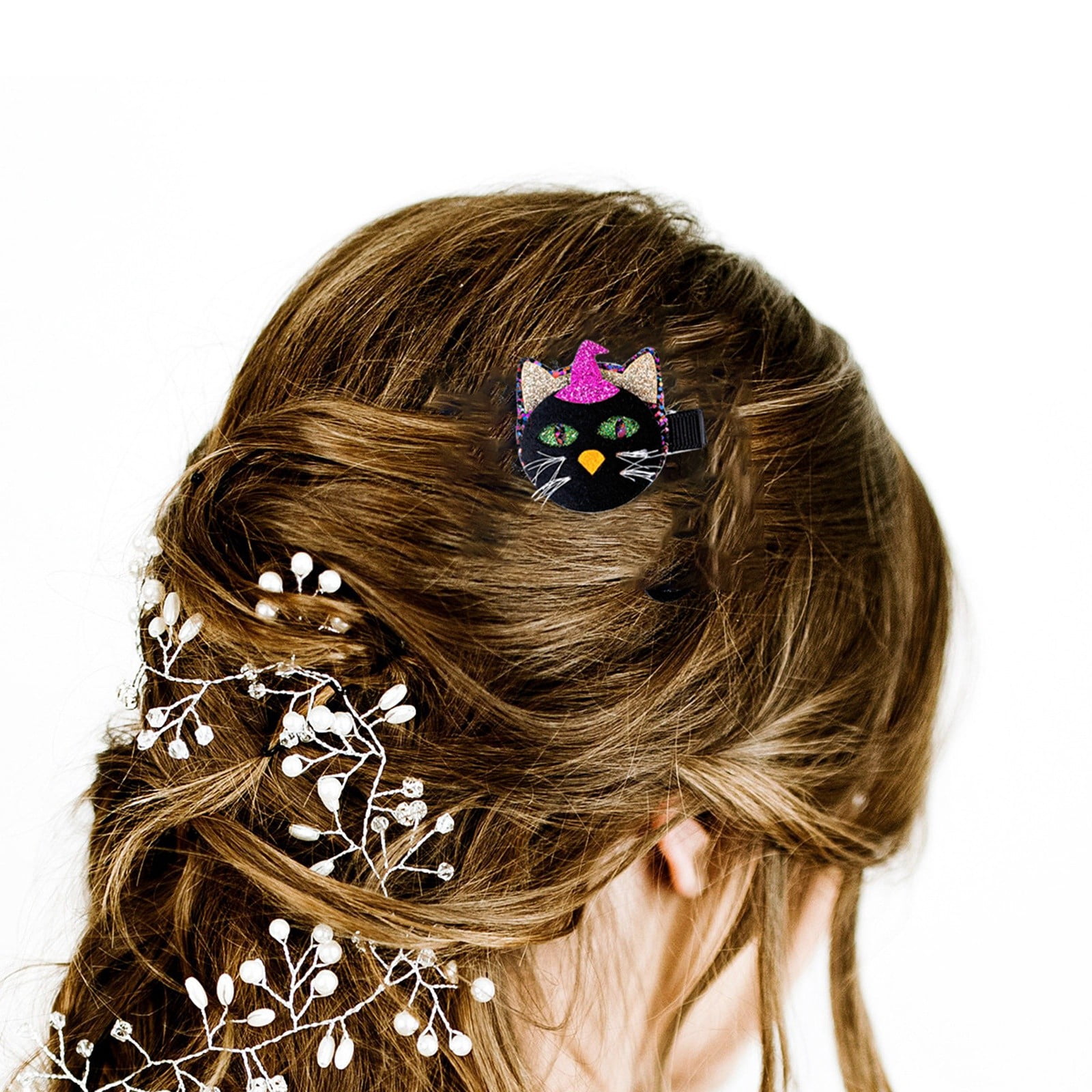 Hair Salon Clips Mini Clip Hair Extensions Storage Hair Clips for Girls with Words Soft And Baby Hair Care Products Set Hair Stylist Vintage Jewelry Lots Toddler Girl Hair Bows with Metal Clip