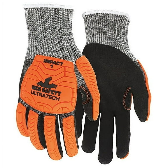 MCR Safety UT1952M Mcr Safety Ultra Tech Gloves, Nitrile, Cut A4, Impact 1,