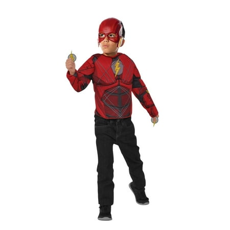 The Flash Halloween Costume Set W/ Flip N' Reveal Lightning