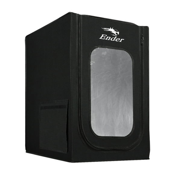 Creality 3D Creality Ender Series 3D Printer Insulation Cover with Fan Port - Fireproof, Easy Setup, Compatible with Ender-2, Ender-3, Ender-5 Models