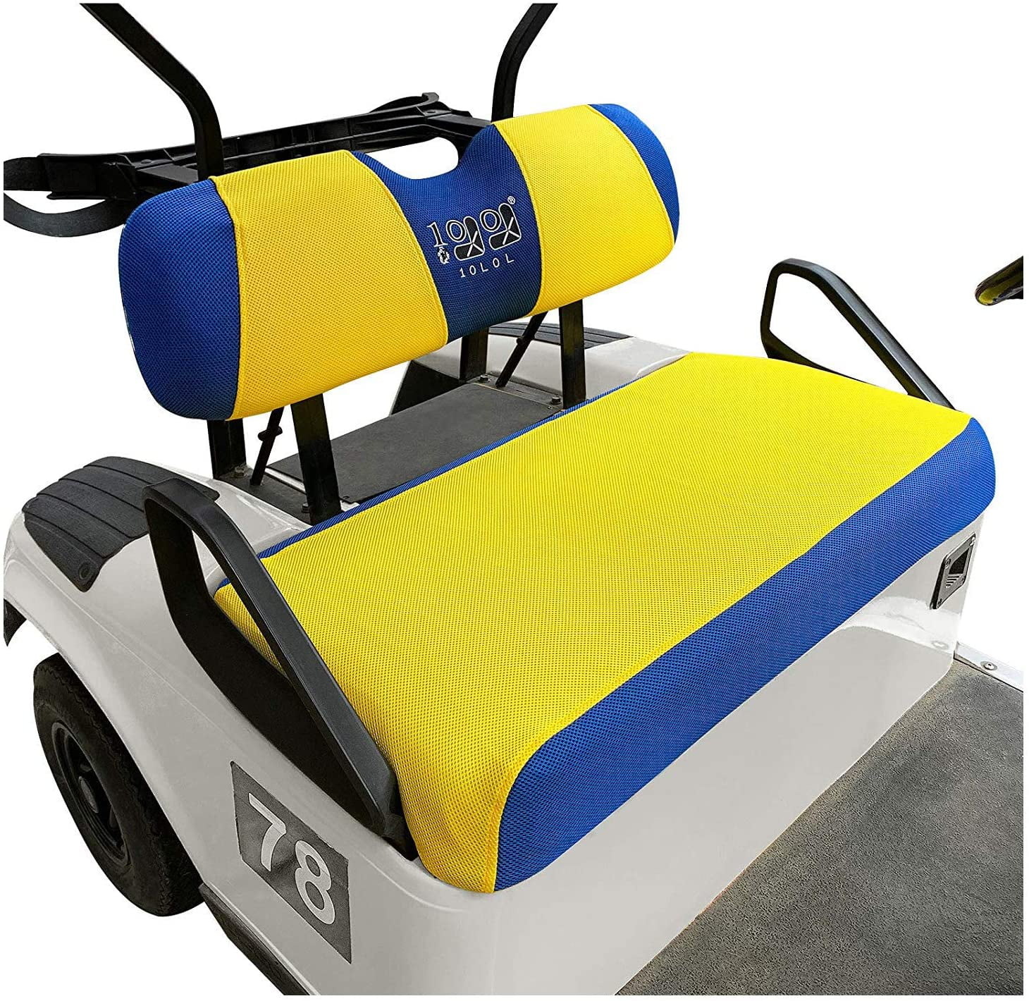 10L0L Golf Cart Seat Cover fit for Club Car DS EZGO TXT RXV 2 Person