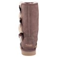 thumbnail image 2 of Koolaburra Womens Victoria Tall Suede SHEEP Fur Trim Casual Boots, 2 of 7
