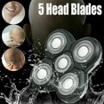 thumbnail image 2 of 2x Tête de Rasoir Électrique de Remplacement 5 Lames Tête de Rasage Barbe Coupeur, 2 of 6