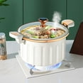 thumbnail image 4 of Dadatutu Pot, Micro Pressure Pot, Non-Stick Surface, Soup Pot, Induction Cooking, General Purpose, Double Ear, High Value, Micro Pressure Pot, Large Capacity Cookin, 4 of 5