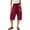 Wine, variant on BOMYJESK Women Shorts High Waisted Drawstring Knee Length Long Shorts Casual Baggy Sweatshorts 2026 Summer Athletic Shorts with Pockets Pink M