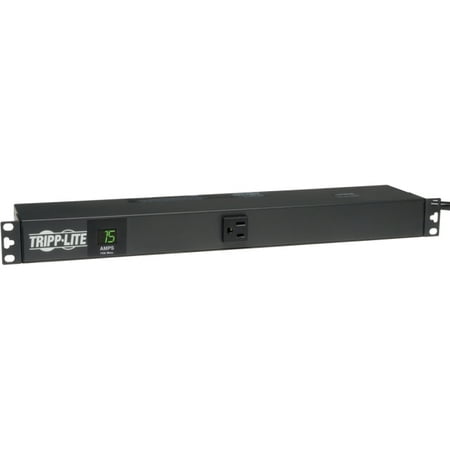 - Tripp Lite PDUMH15 Metered 15A Multi Outlet PDU - 13 x NEMA 5-15R - Zero U Vertical Rackmount, 1U Rack-mountable