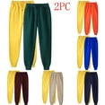 thumbnail image 3 of Dezsed Sweatpants for Men 2 Pack Fleece Active Athletic Workout Jogger Sweatpants Men's Running Jogging Pants with Pockets Army Green XXL, 3 of 3