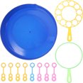 thumbnail image 1 of CTIRCHIU 1Set Bubble Wands Set with Tray Large Bubble Maker Kit Assorted Color Durable ABS Material, 1 of 5