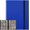 Blue, variant on 9 Pocket Strap Binder Album for 360 Trading Cards - Side Loading Pockets Folder - Archival Safe Material for CCG TCG MTG and Sports Cards