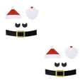 thumbnail image 1 of Thinsony Festive Décor Christmas Window Sticker With Adorable Christmas Window Stickers Door Stickers Cute Santa Claus 2Set, 1 of 6