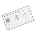 thumbnail image 5 of Clear Film Calibration Tool for Microscopes 0.1mm Calibration Ruler Slide for Student and Professional Use, 5 of 8