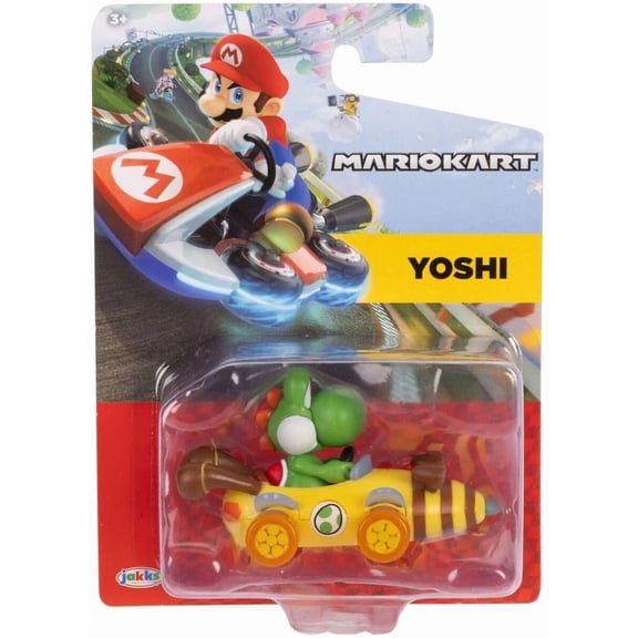 World of Nintendo Super Mario Kart 8 Yoshi Green Jakks Pacific Figure
