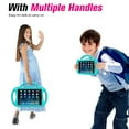 thumbnail image 2 of SUPNICE Kids Case for iPad Mini 5/4/3/2/1 (7.9 inch), Shoulder Strap Shockproof Handle Friendly Convertible Stand Kids Case for iPad Mini 5th (2019),4th, 3rd, 2nd, 1st Generation-Turquoise, 2 of 6
