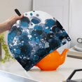 thumbnail image 3 of HELLHERO Dust Proof Polyester Canvas Tea Cozy with Keep Warm for Kitchen Ink & Wash Floral Patterns, 3 of 8