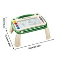 thumbnail image 3 of Educational Toys,Montessori Toys Learning Activities,Multifunctional Drawing Board Desk- Sketching Doodling Toy with 4Stamps + 1 Pencil - Ideal for Intelligence Learning Birthday Christmas Gifts, 3 of 8