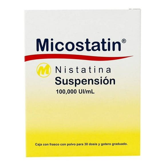 Micostatin 100.00 UI/ml suspensión, 30 dosis