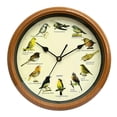 thumbnail image 1 of Singing Bird Wall Clock Bird Clock with Sound for Living Room Office Home, 1 of 5