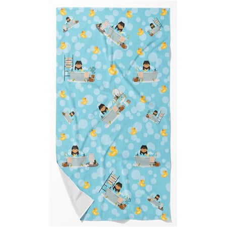 Black and Tan Pomeranian Bath Towel Large 24 in x 42 in