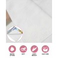 thumbnail image 6 of Sunflowers Trucks Kitchen Dish Towels for Drying Dishes Set of 4, Spring Farmhouse Eucalyptus Teal Wood Waffle Weave Microfiber Hand Tea Bathroom Towels Quick Dry & Absorbent Towel 15.7x23.6, 6 of 7