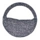 thumbnail image 5 of Bolsa organizadora para aro de ejercicio con lentejuelas para adultos, bolsa de almacenamiento para aro de fitness Gris l, 5 of 9
