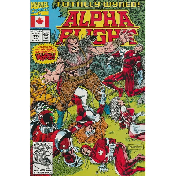 Alpha Flight (1st Series) #115 VF ; Marvel Comic Book