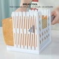 thumbnail image 6 of Bread Toast Cutter Sandwich Evenly Slicing Guide with 4 Thickness Bakery Home Kitchen Tool, 6 of 12