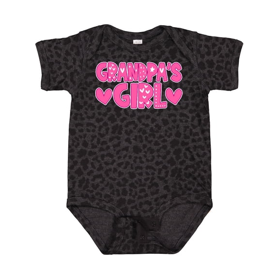 Inktastic Grandpas Girl Granddaughter Girls Baby Bodysuit