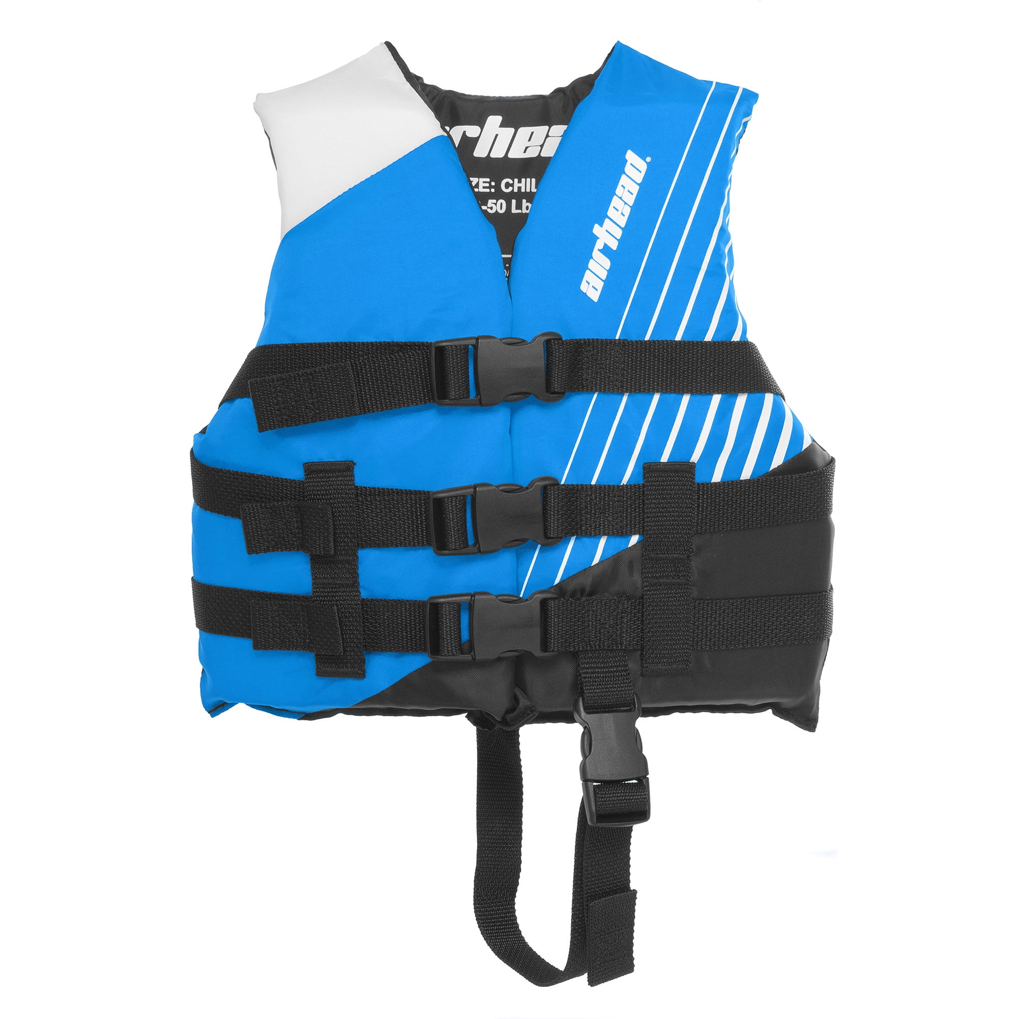 Airhead Ramp Childrens 3050 Lb Boating Tubing Open Sided Blue Life