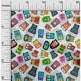 thumbnail image 2 of oneOone Cotton Flex White Fabric Halloween Quilting Supplies Print Sewing Fabric By The Yard 40 Inch Wide, 2 of 4