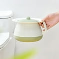 thumbnail image 4 of MesaSe Plastic Child Potty with Handle and Lid Portable Handheld Spittoon Chamber Pot, 4 of 14