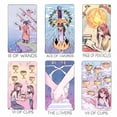 thumbnail image 6 of CCOCC 2026 New Third Eye Tarot Deck English Tarot Deck Oracles 78-Cards Deck Holiday Party Playing Board Game Cards Tarot Pack for Divination,Meditation,Spiritual Practice,Party,Game Night, 6 of 6