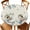 Beige, variant on Round Fitted Tablecloths with Elastic Edge Winter Christmas Owl Waterproof Table Cover for Kitchen Dining Party Decor,55" - 60"