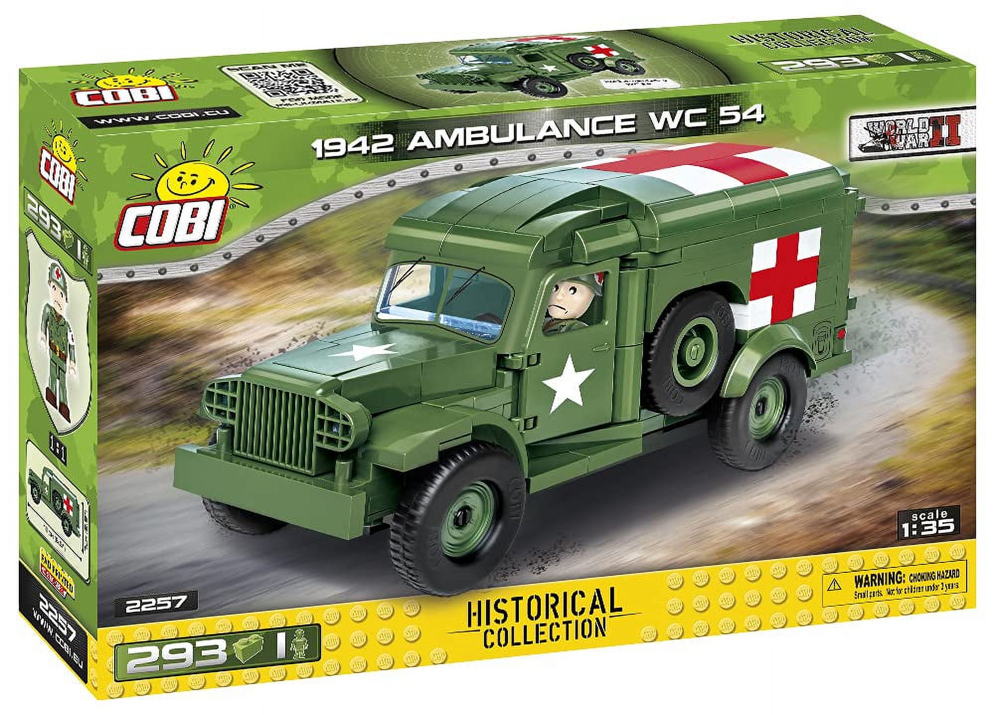 1942 Ambulance WC54 Block Puzzle