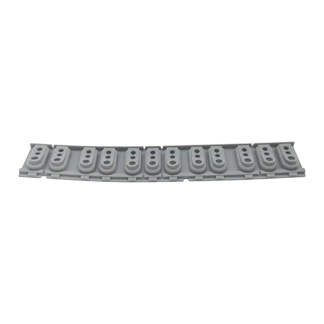 Tira de goma conductora de contacto para teclas de teclados electrónicos, piezas de teclas para pianos digitales profesionales, accesorios para 430, 1 unidad