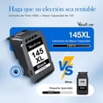 thumbnail image 4 of Cartucho de Tinta Valuetoner Negro Remanufacturado Compatible con Canon Pixma TS3110 MG2410 MG2510 M, 4 of 8