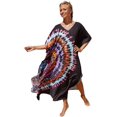 thumbnail image 1 of LinYooLi Robe de Plage pour Femmes, Longue Blouse Imprimée, Grande Taille, Robe de Bikini, Robe de Vacances, 1 of 2