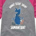 thumbnail image 3 of Frozen 2 - Lost Olaf - Toddler And Youth Girls Raglan Graphic T-Shirt, 3 of 4