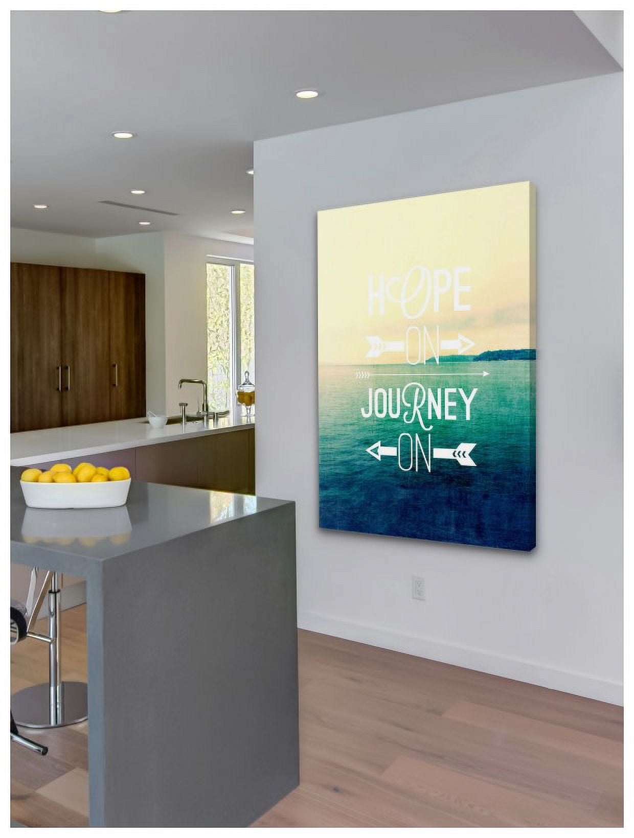 Marmont Hill "Hope on Journey on" Sylvia Cook Painting Print on Canvas