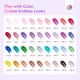thumbnail image 3 of Kit de uñas de poligel SAVILAND Glow & Go con 36 colores y lámpara, 3 of 8