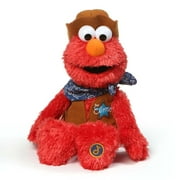 Gund Sesame Street Singing Cowboy Elmo Plush, 15"