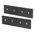 thumbnail image 3 of Aluminum Flat Straight Bracket,2PCS 4 Hole Connecting Hole Connection Bracket Metal Joining Plates Advanced Technology, 3 of 14