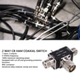 thumbnail image 3 of Interruptor de Antena Coaxial, Interruptor de Antena Coaxial de 2 Estable Para La Radio CB Ham, 3 of 7