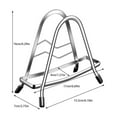 thumbnail image 3 of Cutting Board Holder Stand Stainless Steel Cutting Board Rack Cutting Board Rack Organizer For Kitchens Stainless Steel Pot Pan Lids Holder, 3 of 4