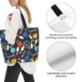 thumbnail image 3 of Easygdp Bowling Ball Bolsas Tote para Mujer, Bolsos de Hombro para Viaje, Bolsos de Mano de Gran Capacidad para Compras y Trabajo, 3 of 8