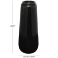 thumbnail image 3 of DecMode 40" Tall Floor Black Resin Vase, 3 of 7