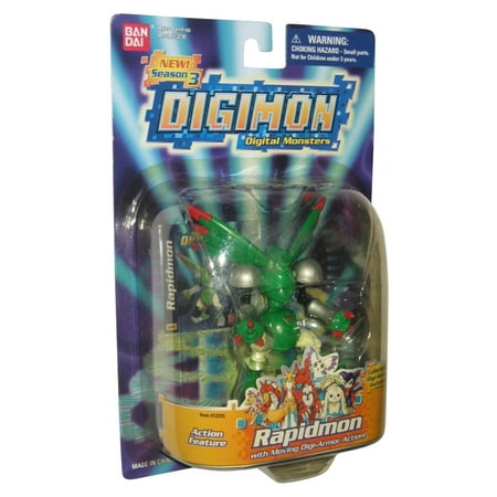 Digimon Tamers Rapidmon Season 3 Bandai Action Figure - Walmart.com