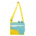 thumbnail image 1 of Children'S Beach Bag Small Crocodile Three-Dimensional Large-Capacity Beach Bag Shell Bag Diagonal Bag Mesh Bag, 1 of 1