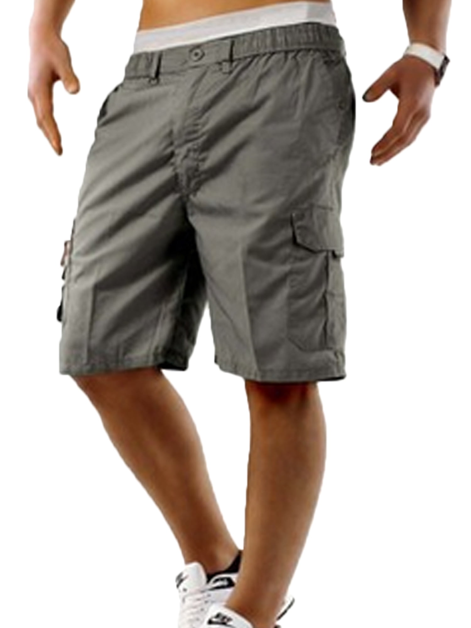 slim fit jogger shorts